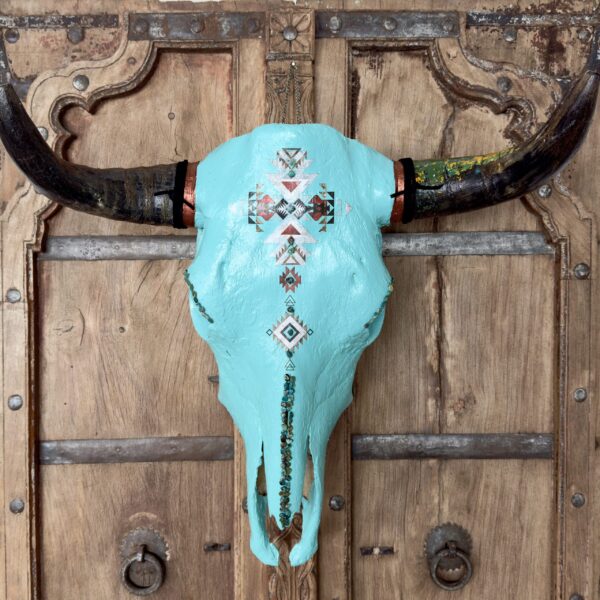 Turquoise (Bovine Skull)