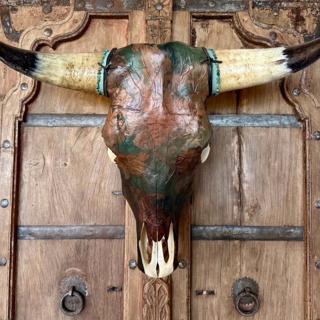 Copper (Natural Bovine Skull)
