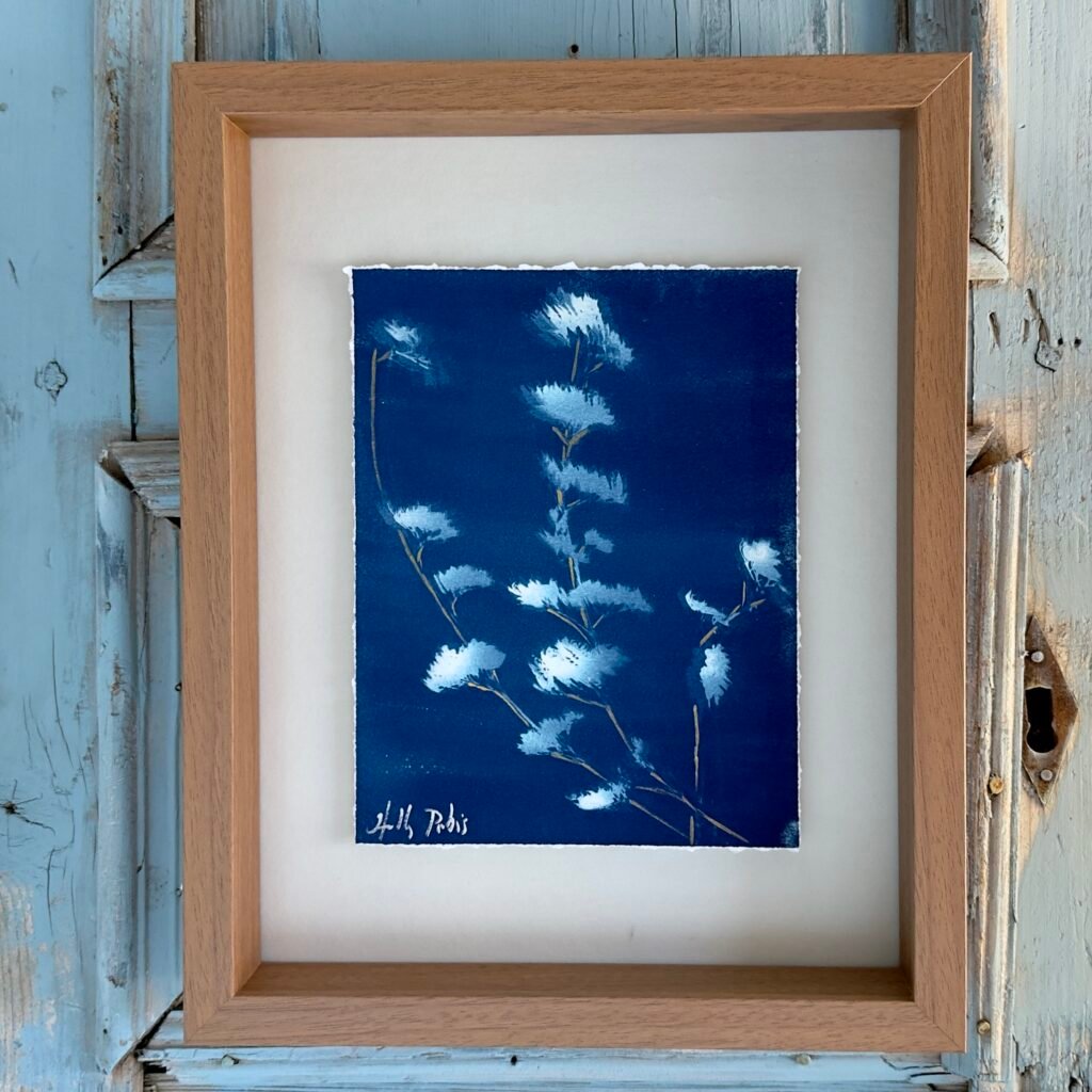 Winter Sage (Cyanotype)