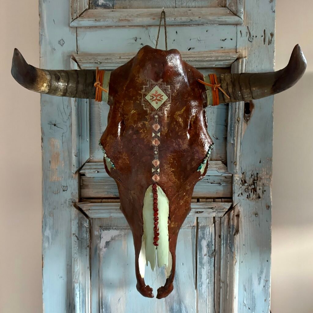 Rust (Natural Bovine Skull)
