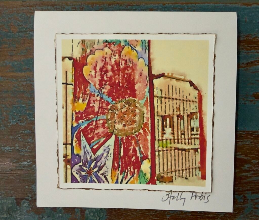 Santa Fe City Scenes (Digital Watercolor Photo Greeting Cards)