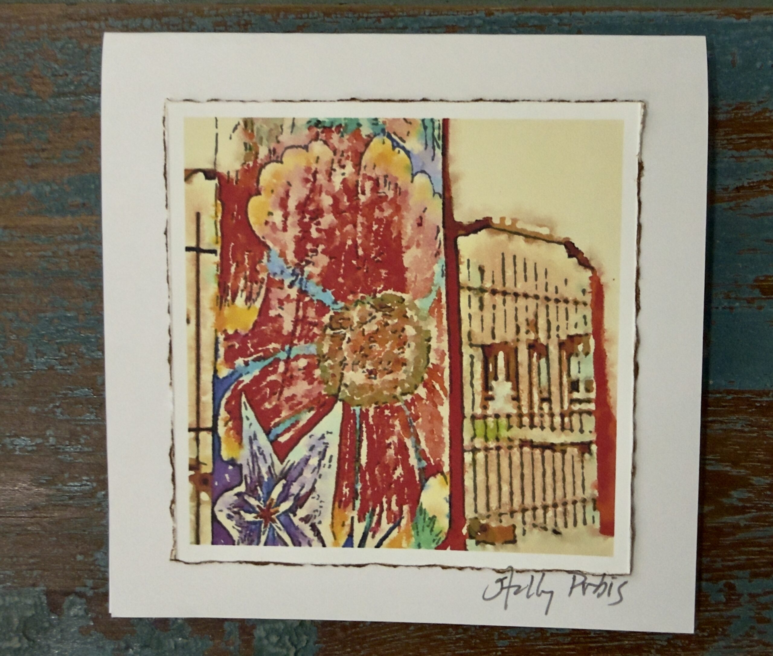 Santa Fe City Scenes (Digital Watercolor Photo Greeting Cards) - Image 4