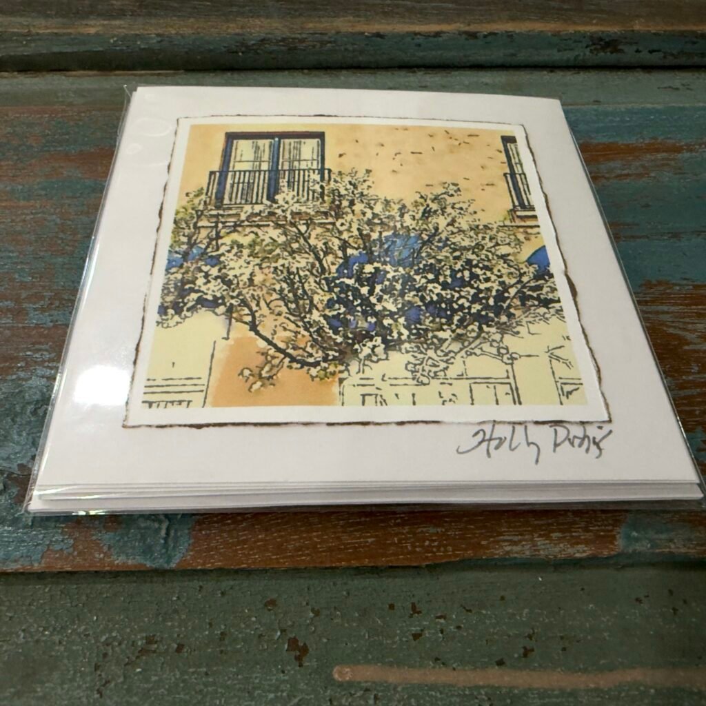 Santa Fe City Scenes (Digital Watercolor Photo Greeting Cards)