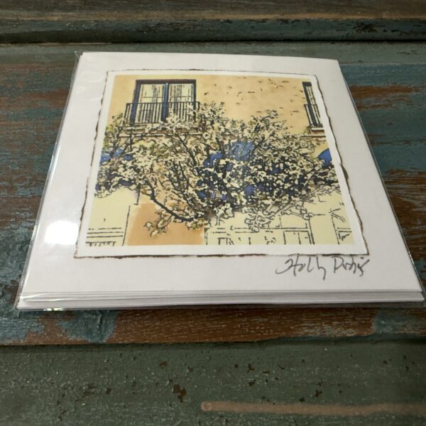 Santa Fe City Scenes (Digital Watercolor Photo Greeting Cards)