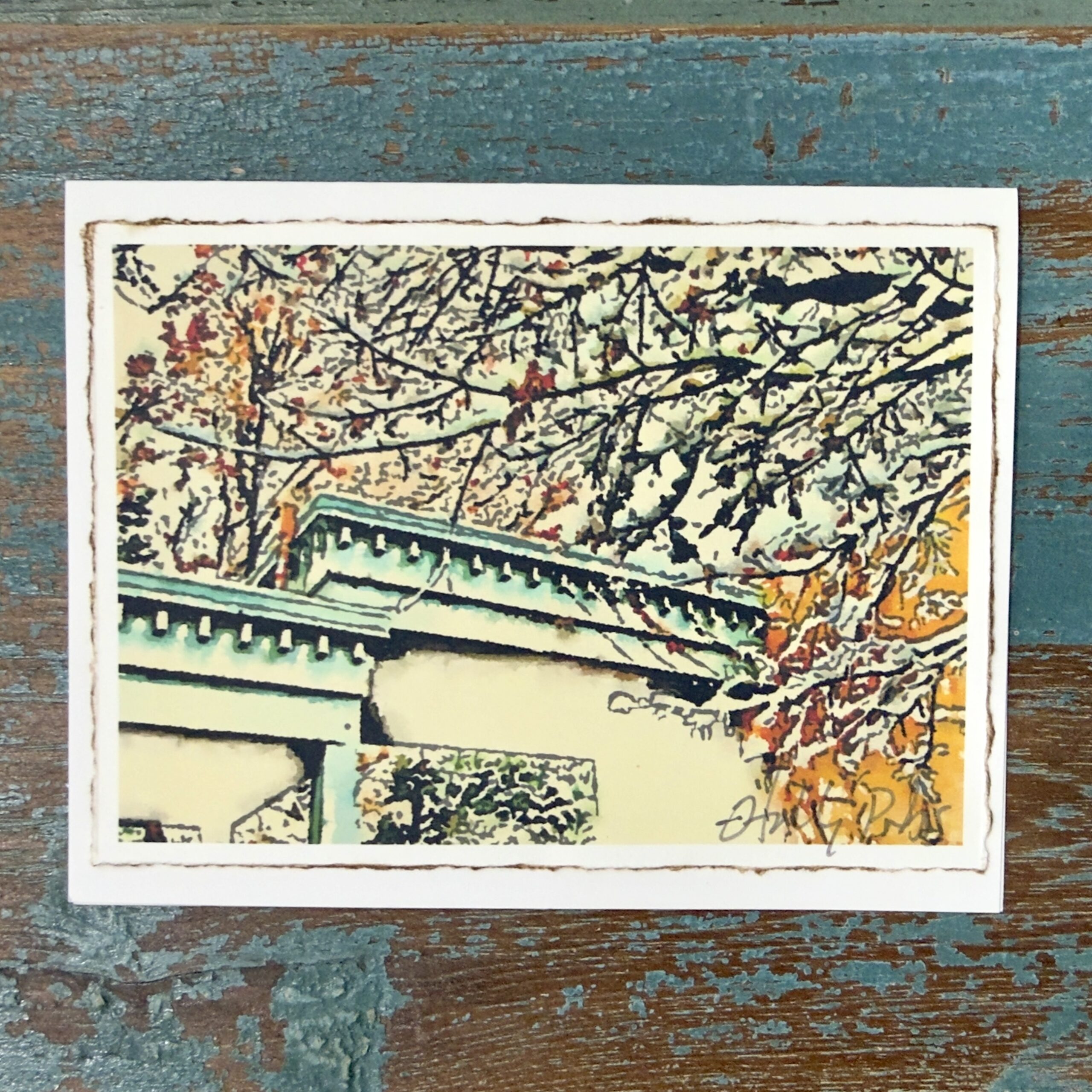 Santa Fe Images (Digital Watercolor Photo Notecards) - Image 3