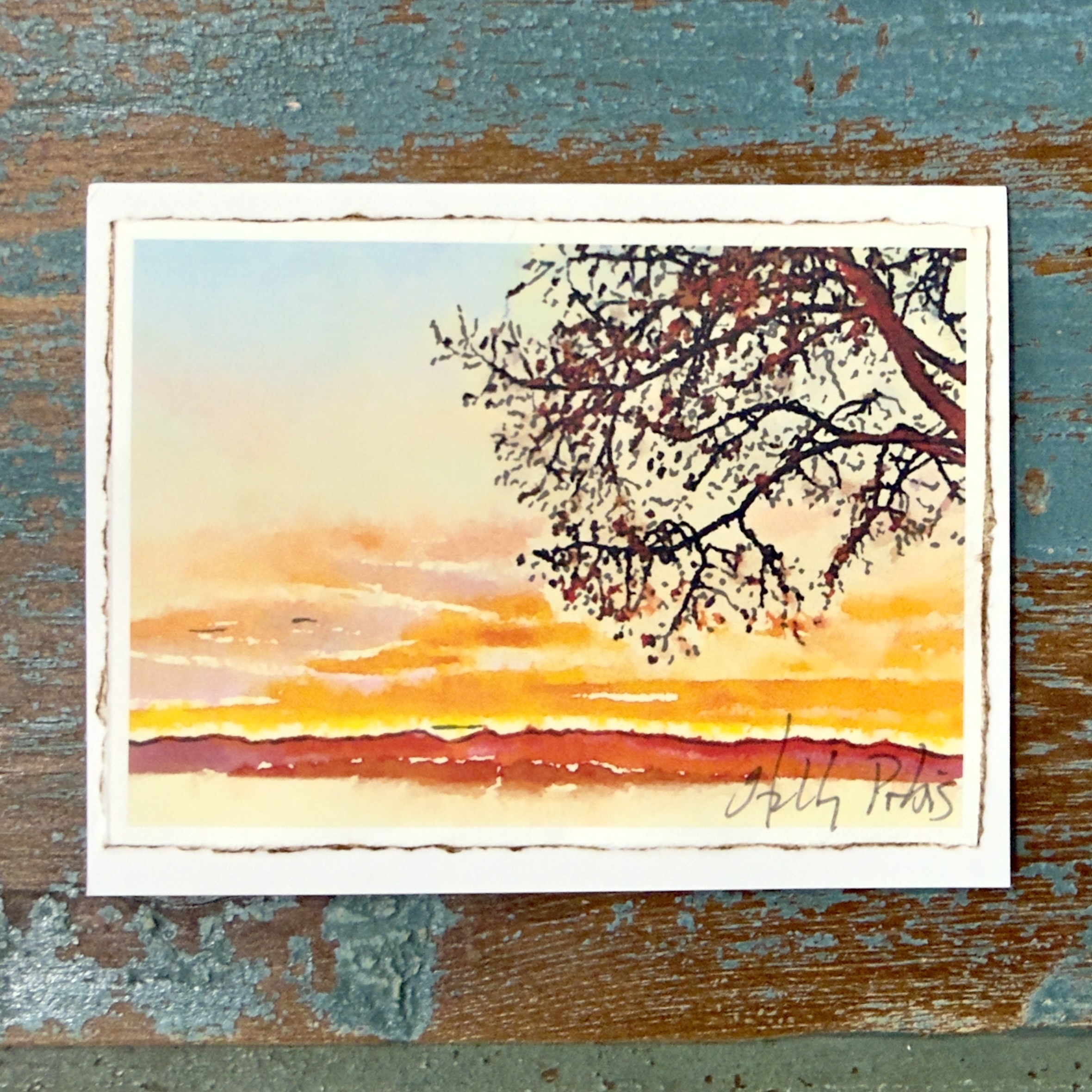 Santa Fe Images (Digital Watercolor Photo Notecards) - Image 5