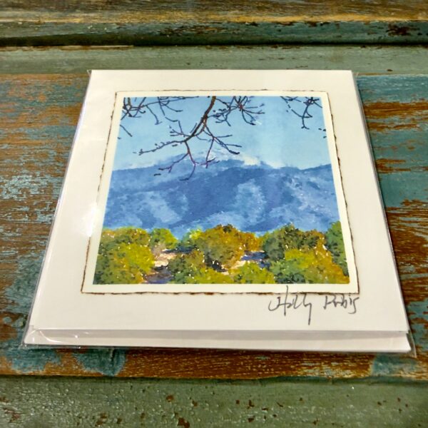 Santa Fe City Botanic (Digital Watercolor Photo Greeting Cards)
