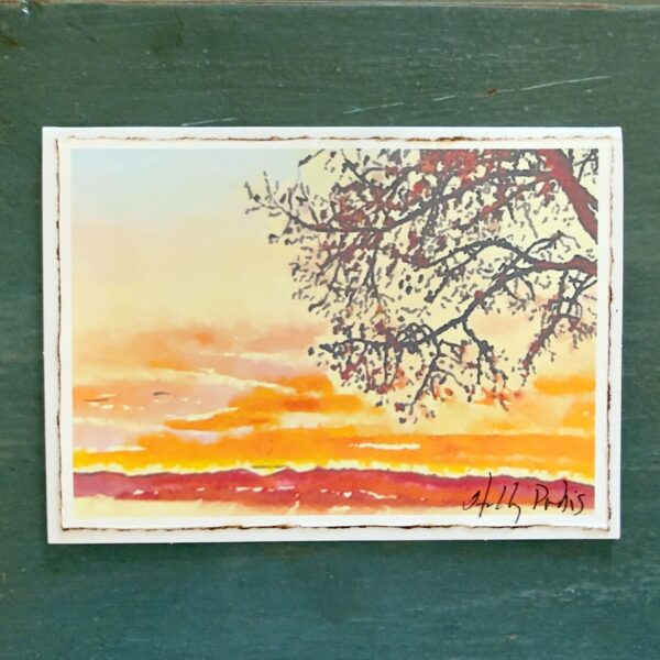 Santa Fe Images (Digital Watercolor Photo Notecards)
