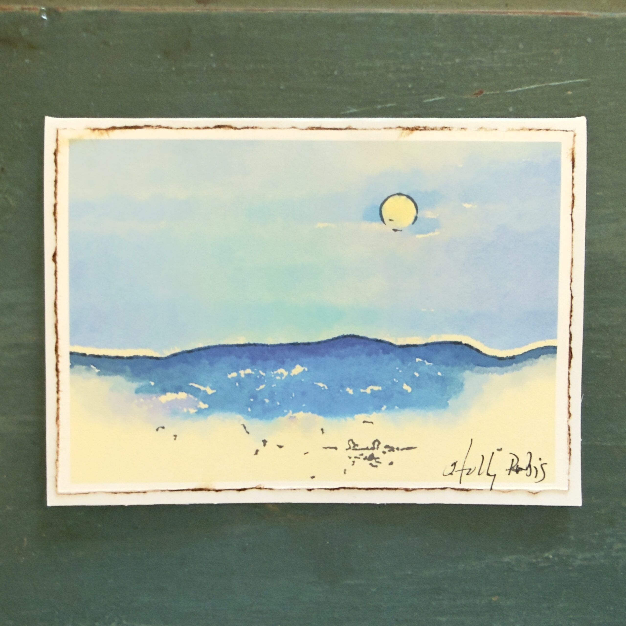 Santa Fe Images (Digital Watercolor Photo Notecards) - Image 5