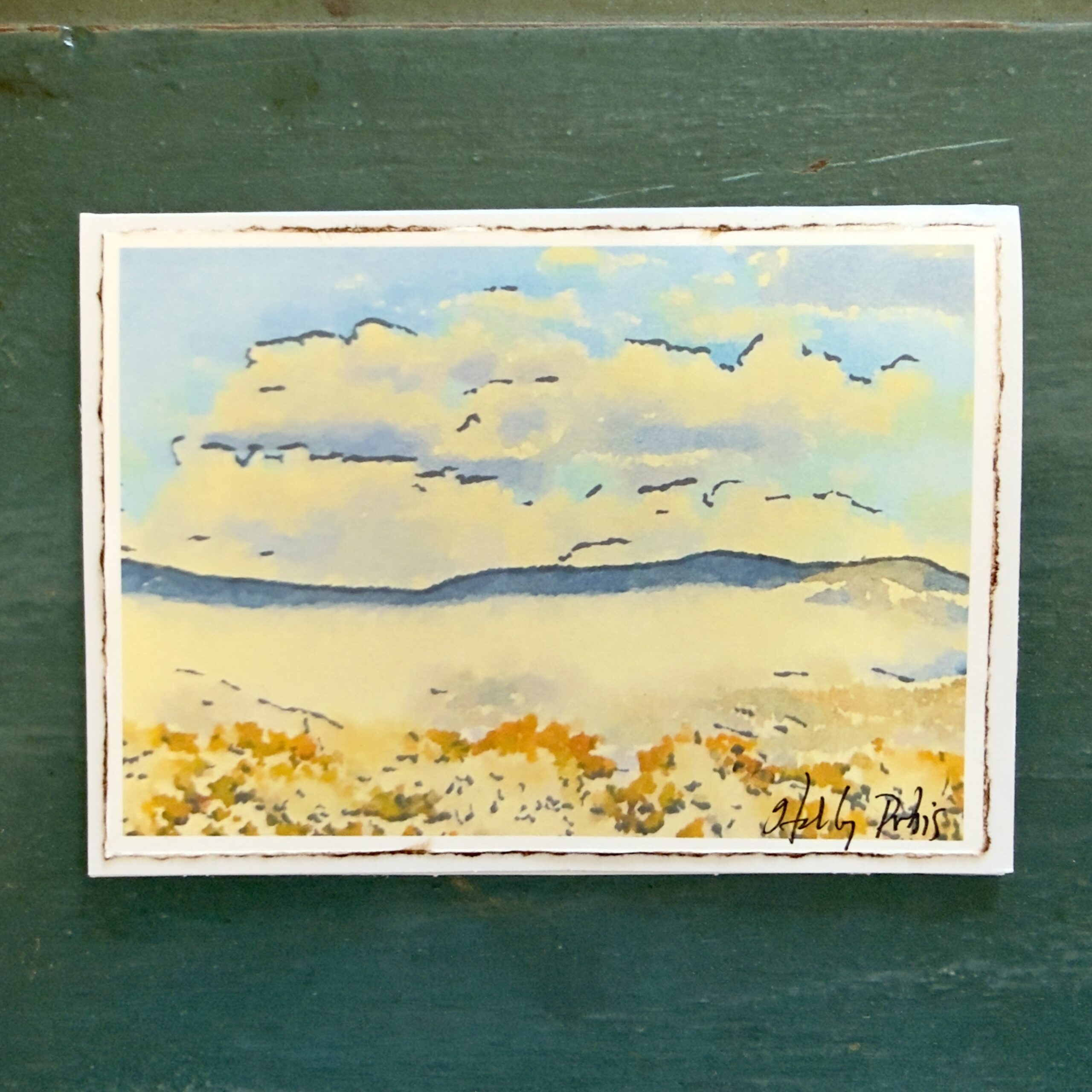 Santa Fe Images (Digital Watercolor Photo Notecards) - Image 7