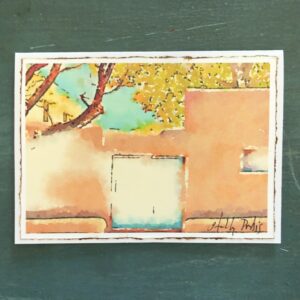 Santa Fe Images (Digital Watercolor Photo Notecards) - Image 9