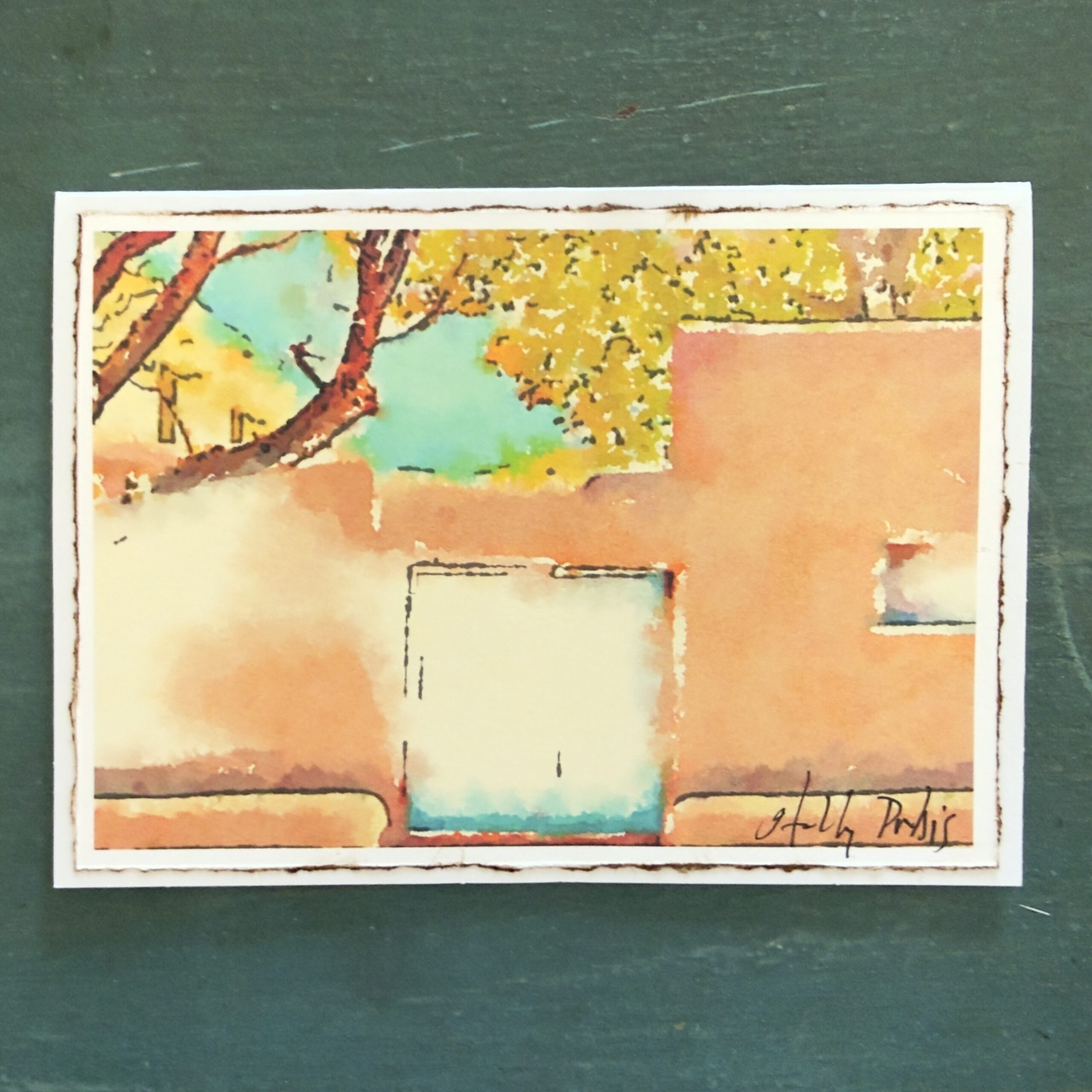 Santa Fe Images (Digital Watercolor Photo Notecards) - Image 9