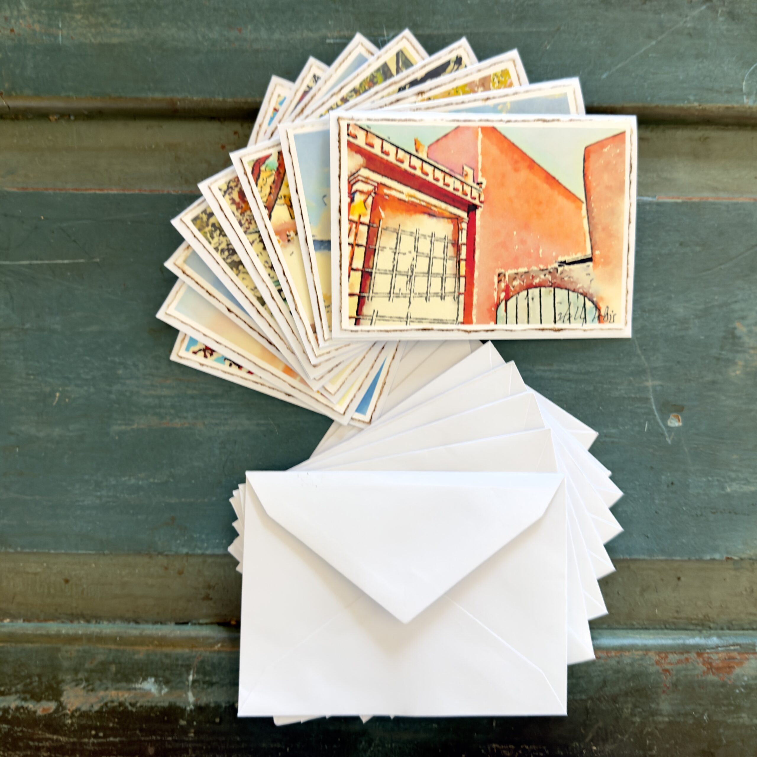 Santa Fe Images (Digital Watercolor Photo Notecards) - Image 10