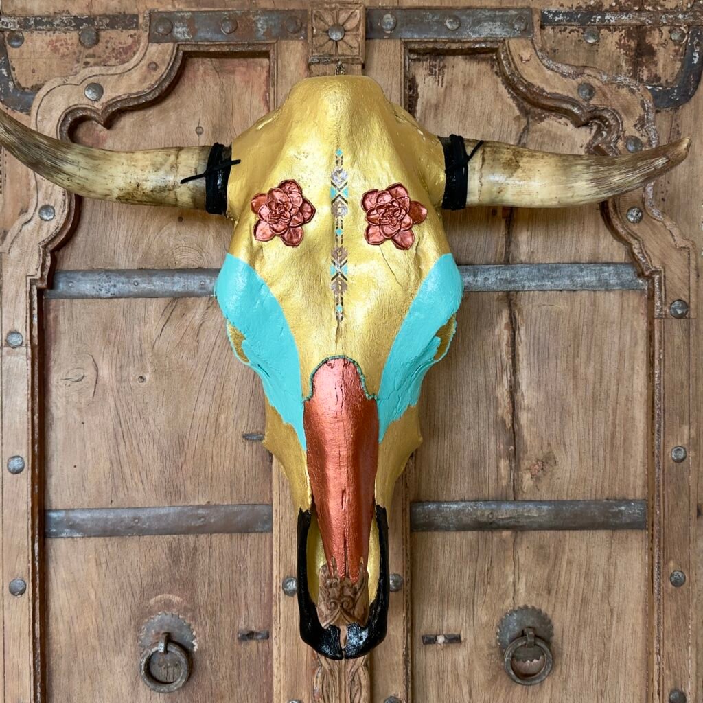 Lunar (Natural Bovine Skull)