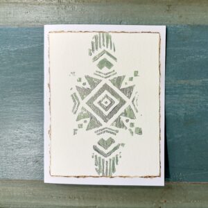 Southwest Designs Sage (Embossed Greeting Cards) - Image 3