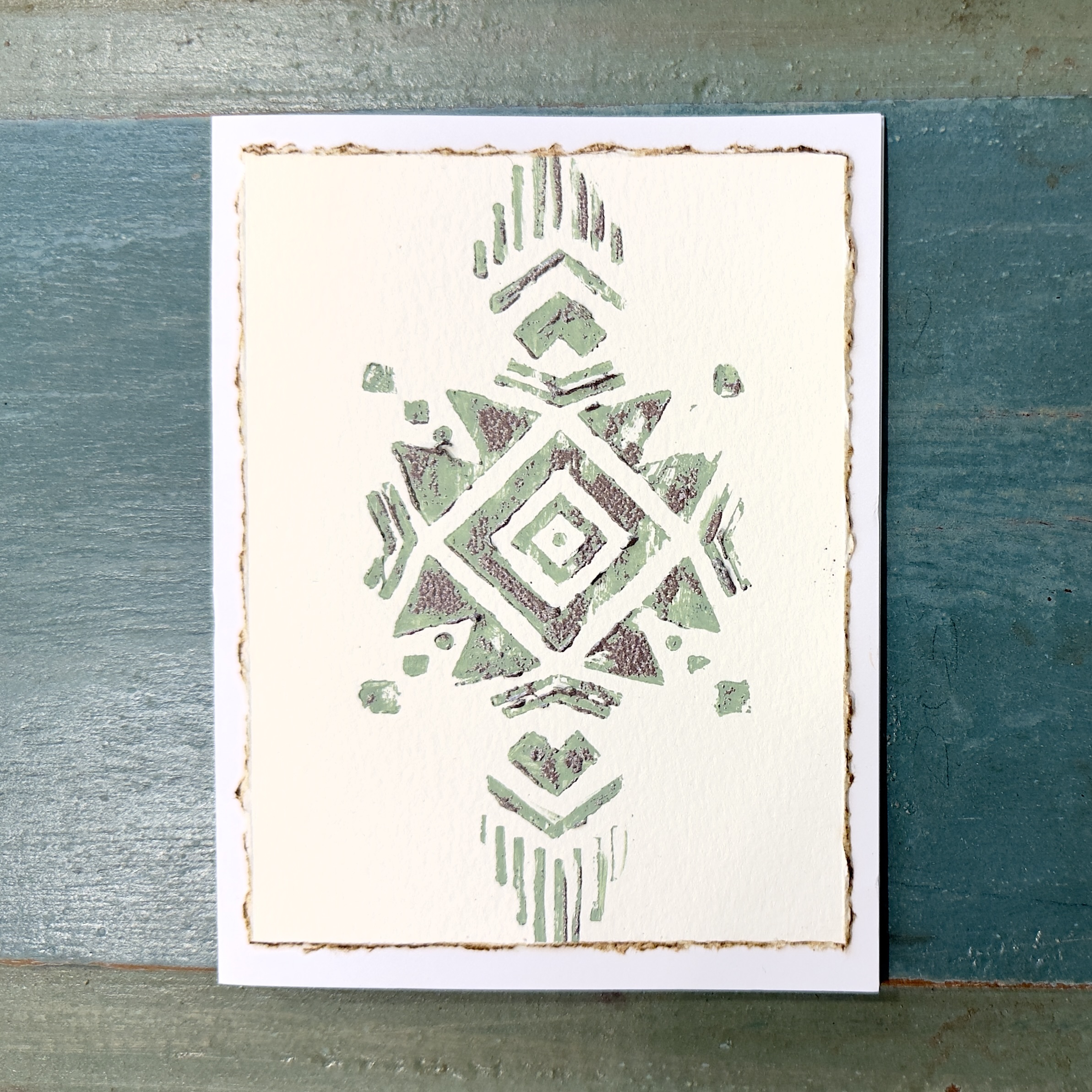 Southwest Designs Sage (Embossed Greeting Cards) - Image 4