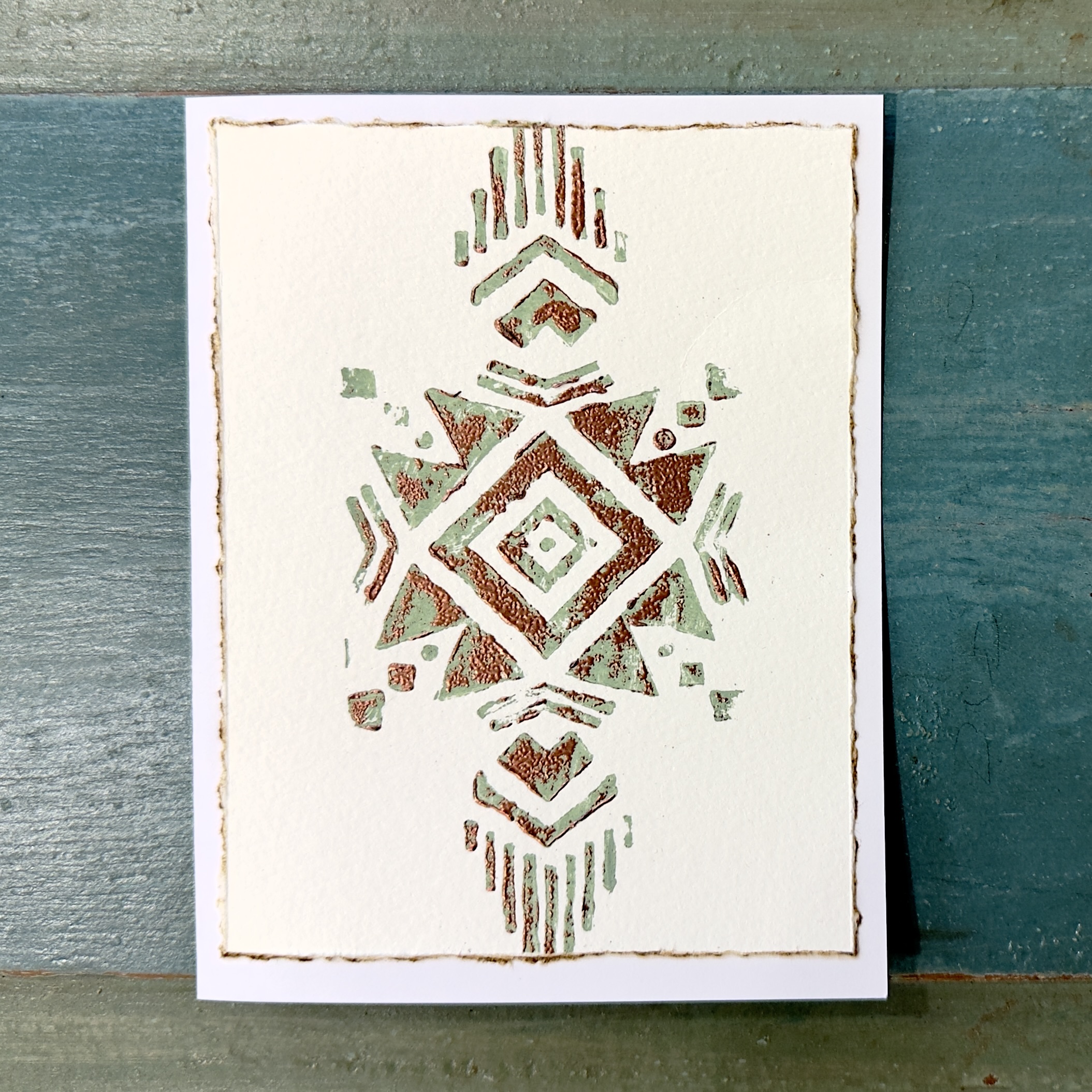 Southwest Designs Sage (Embossed Greeting Cards) - Image 5