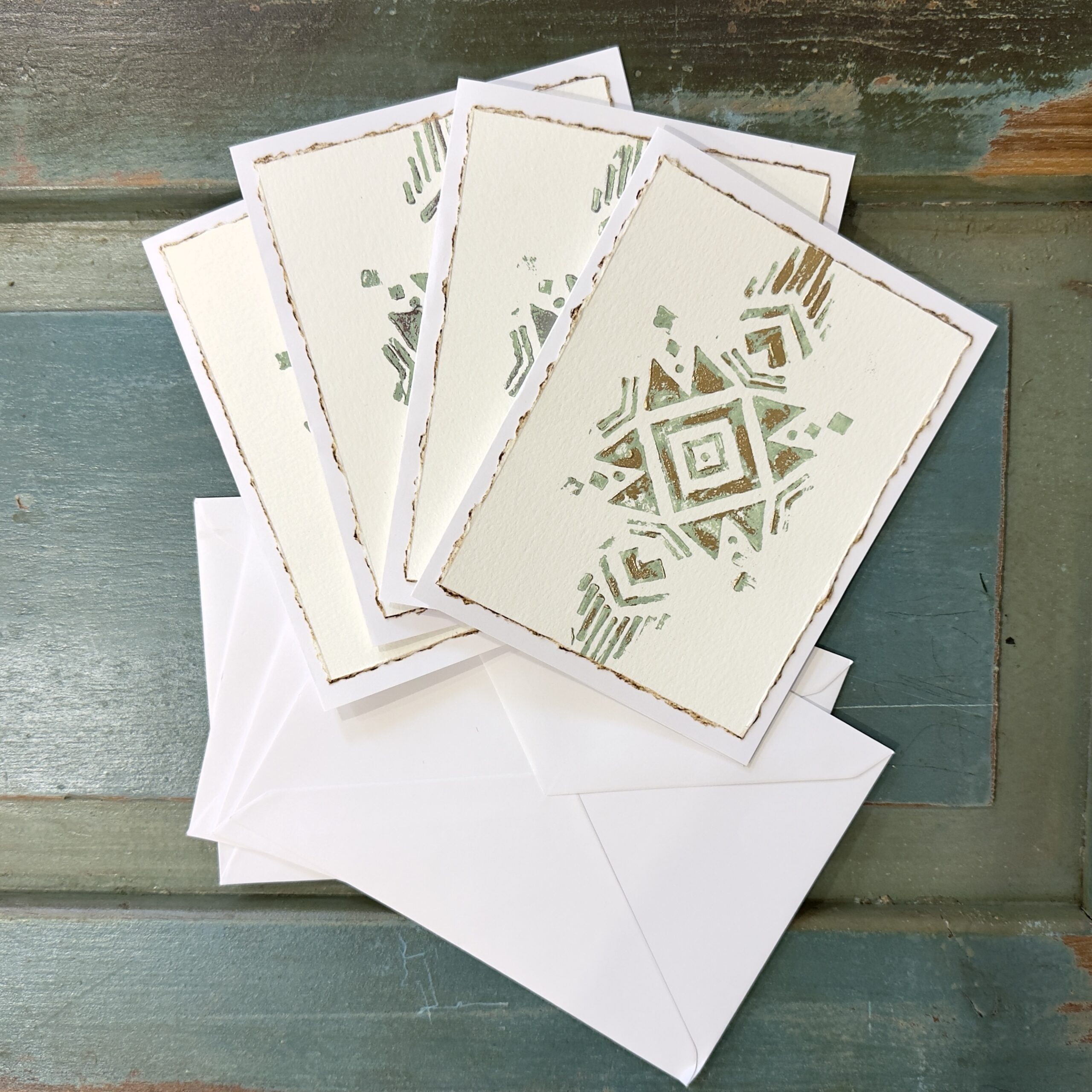 Southwest Designs Sage (Embossed Greeting Cards) - Image 6