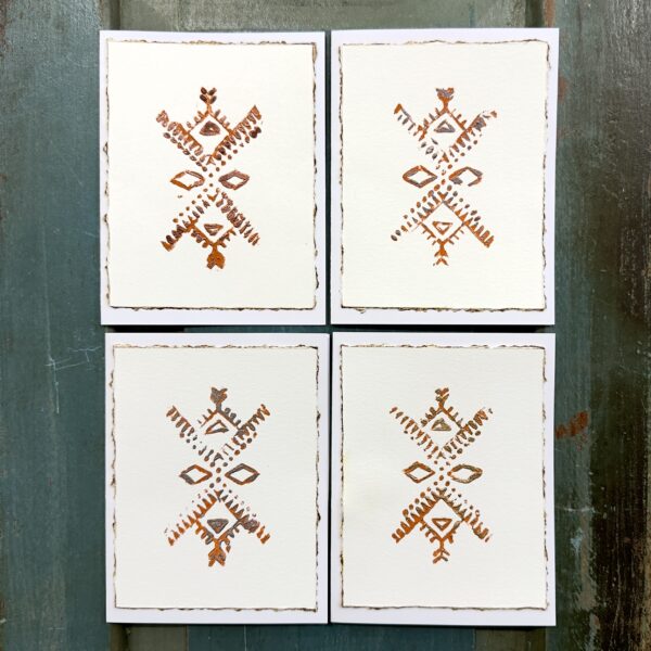 Southwest Designs Terra Cotta (Embossed Greeting Cards)