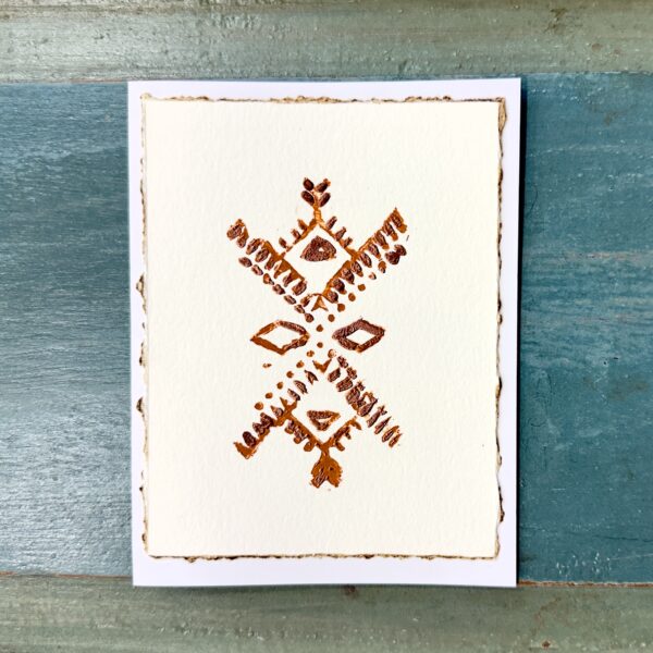 Southwest Designs Terra Cotta (Embossed Greeting Cards)