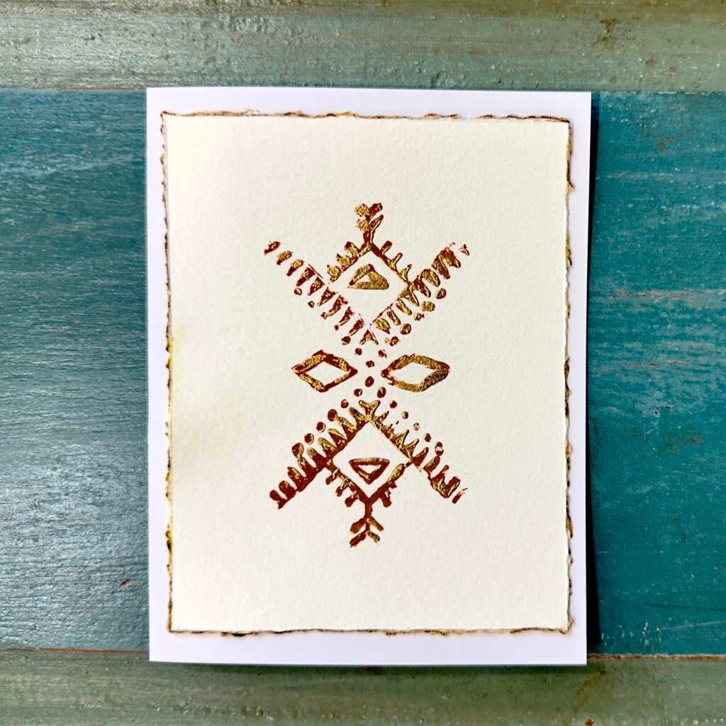 Southwest Designs Terra Cotta (Embossed Greeting Cards)