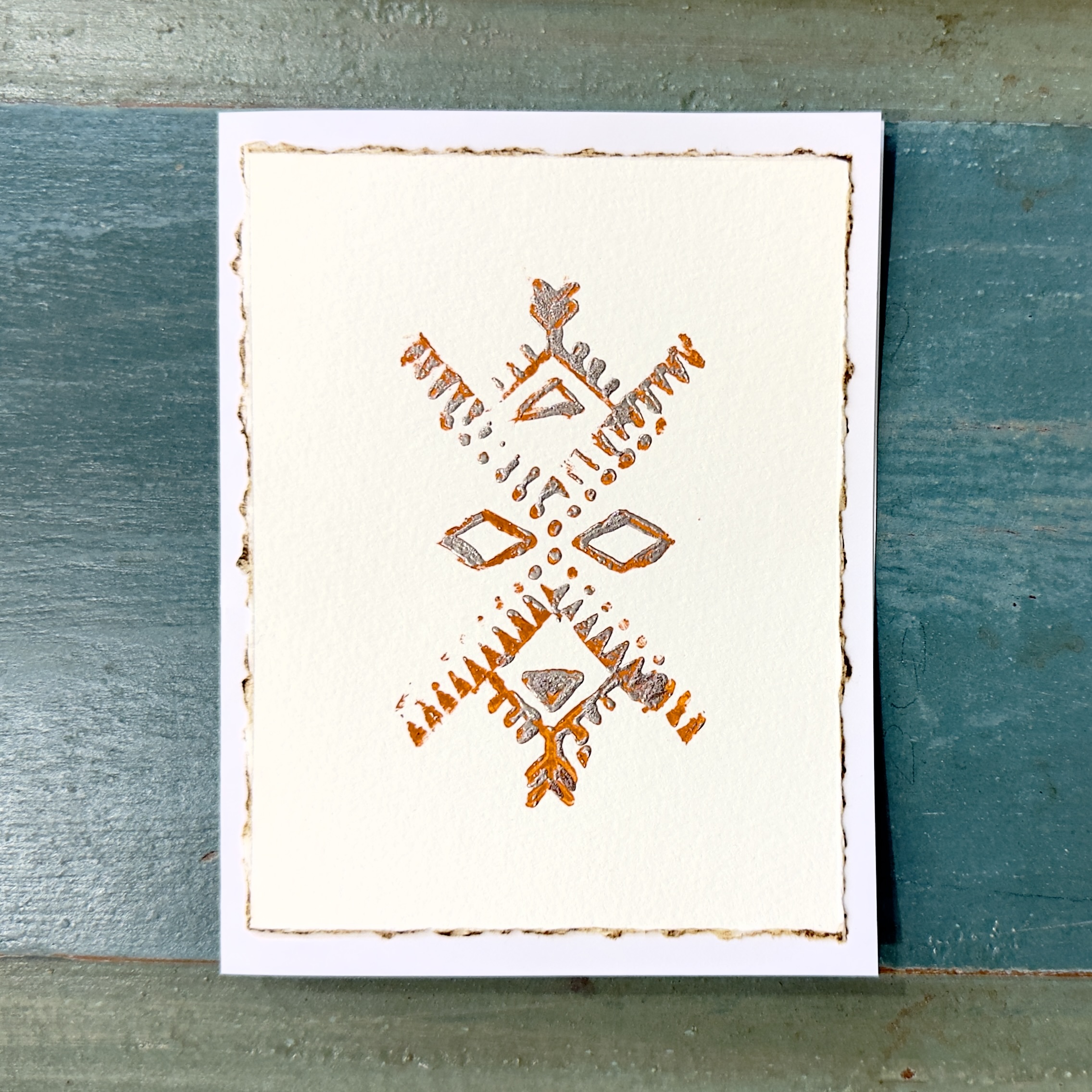 Southwest Designs Terra Cotta (Embossed Greeting Cards) - Image 4