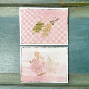 Floral Script (Mixed Media Notecards) - Image 4