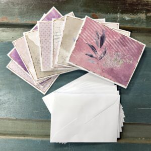 Botanical Script (Mixed Media Notecards) - Image 2