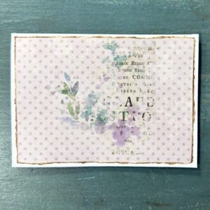 Botanical Script (Mixed Media Notecards) - Image 9