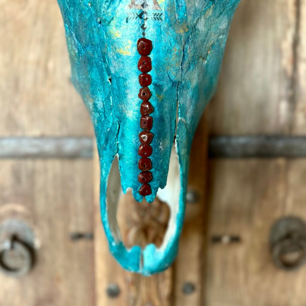 Prismatic (Natural Bovine Skull)