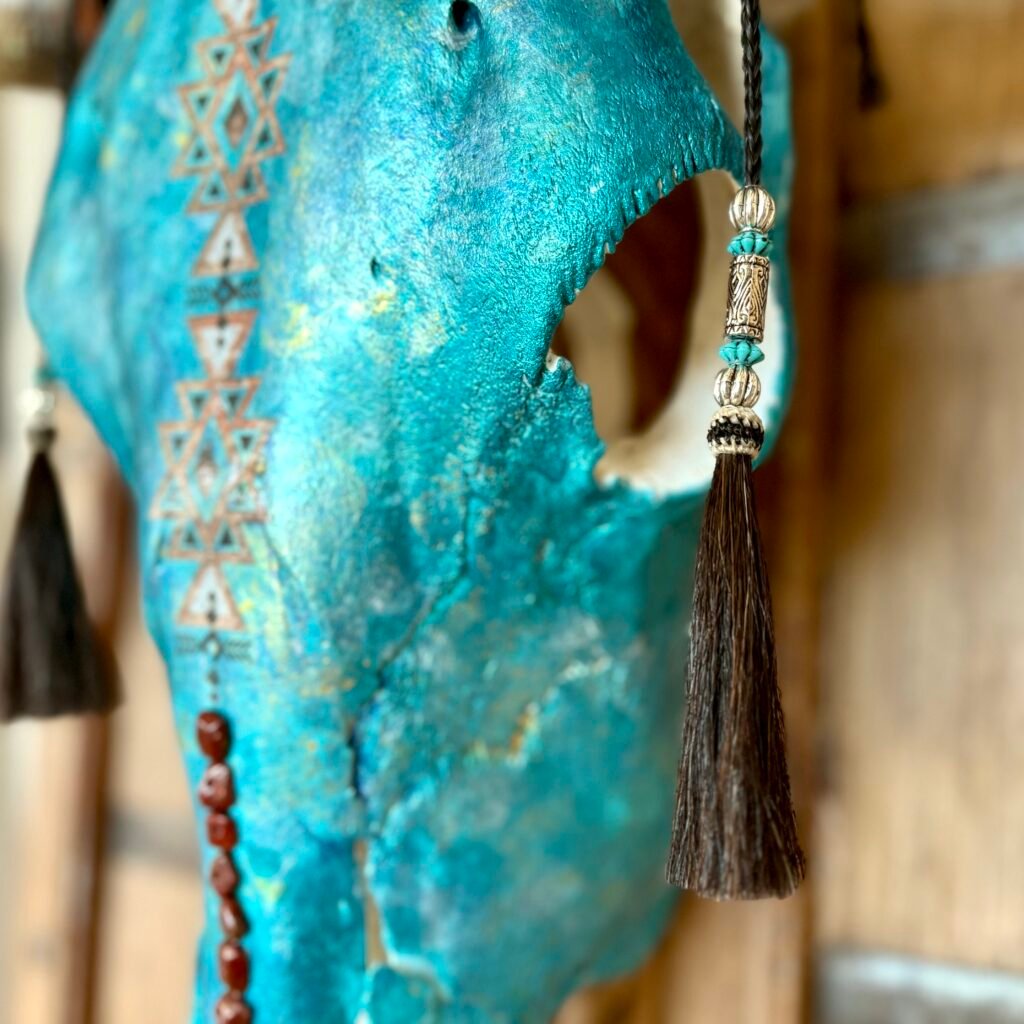 Prismatic (Natural Bovine Skull)