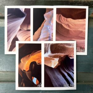 Antelope Canyon Portrait A (Photo Greeting Cards) - Image 1