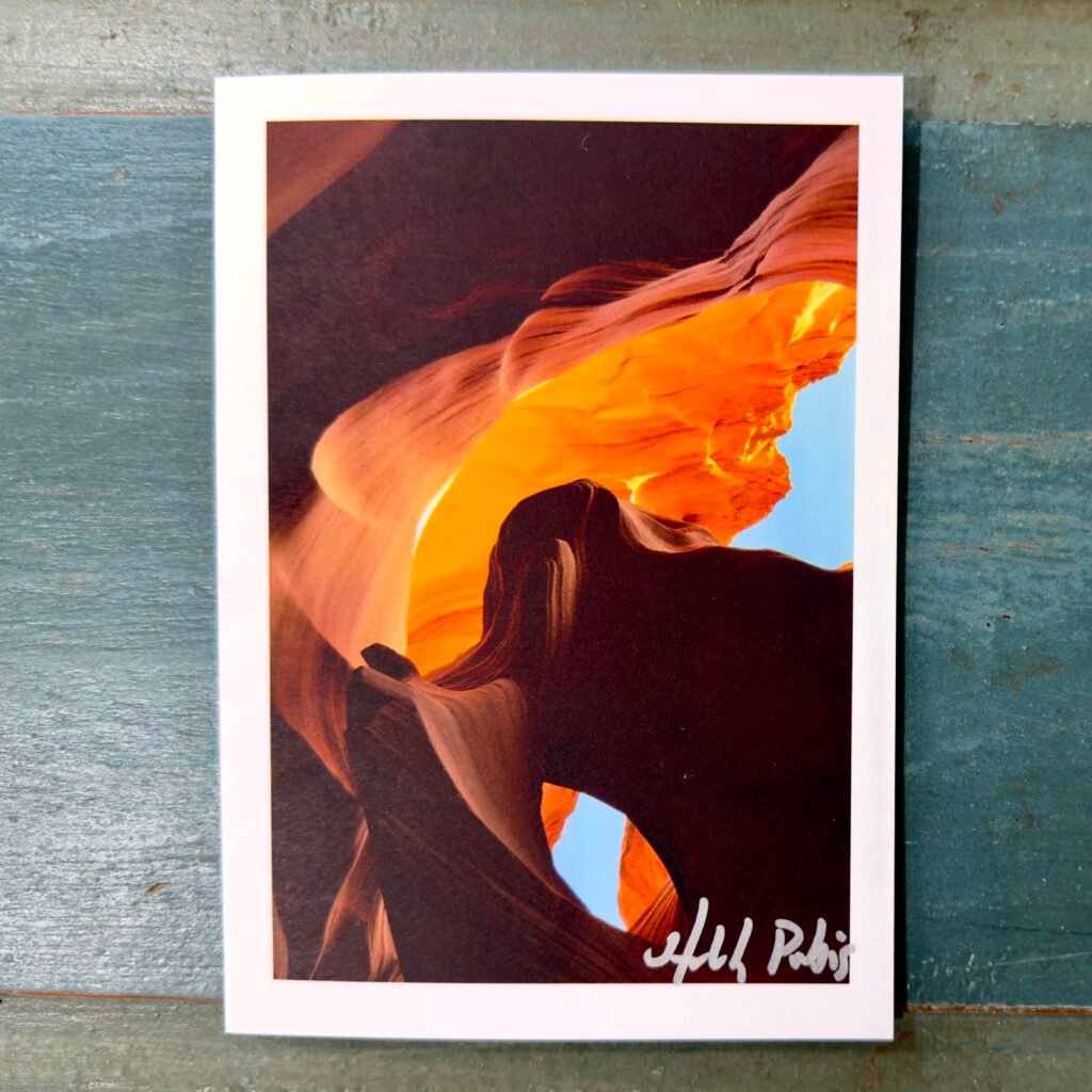 Antelope Canyon Portraits A (Photo Greeting Cards)