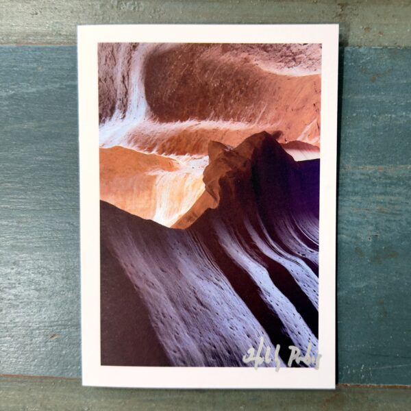 Antelope Canyon Portrait A (Photo Greeting Cards)