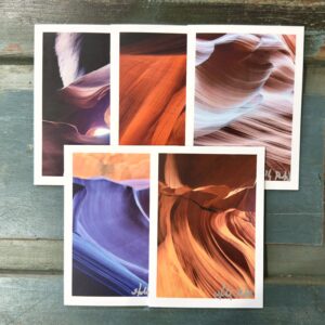 Antelope Canyon Portrait B (Photo Greeting Cards) - Image 1