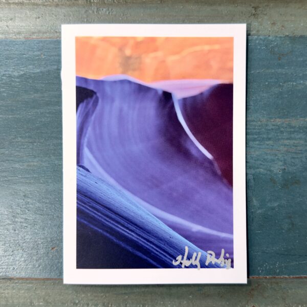 Antelope Canyon Portrait B (Photo Greeting Cards)