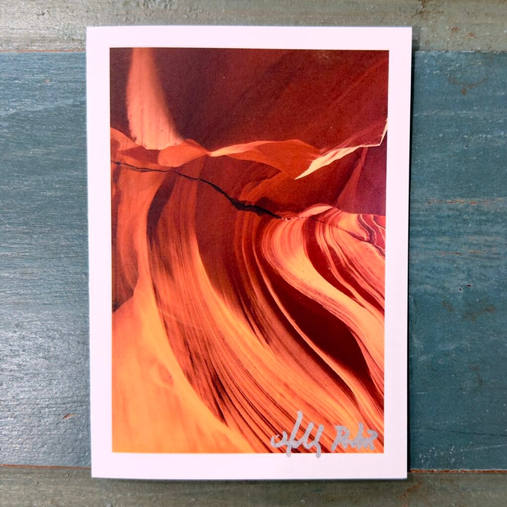 Antelope Canyon Portraits B (Photo Greeting Cards)