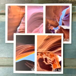 Antelope Canyon Portrait C (Photo Greeting Cards) - Image 1