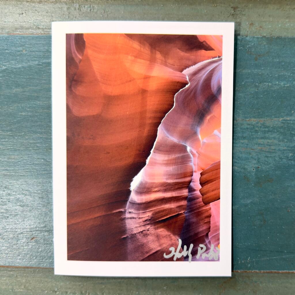 Antelope Canyon Portraits C (Photo Greeting Cards)