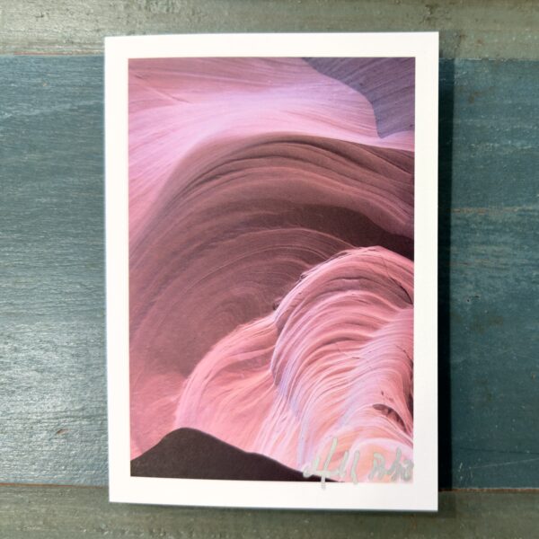 Antelope Canyon Portrait C (Photo Greeting Cards)