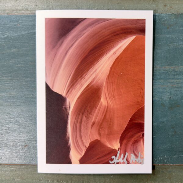 Antelope Canyon Portrait D (Photo Greeting Cards)