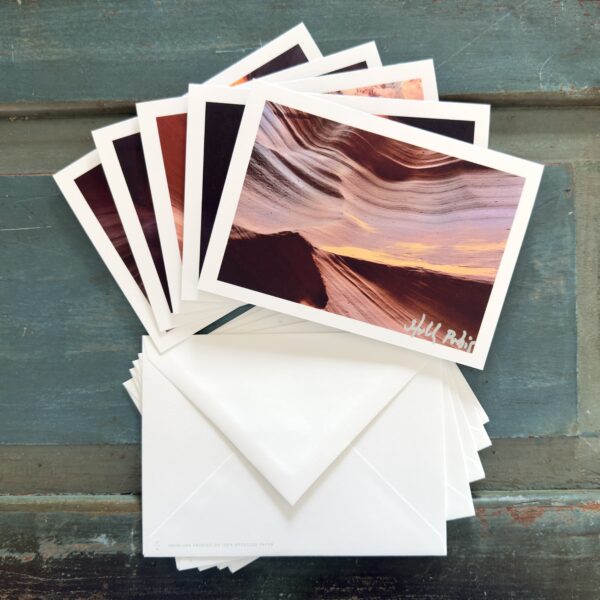 Antelope Canyon Landscapes A (Photo Greeting Cards)