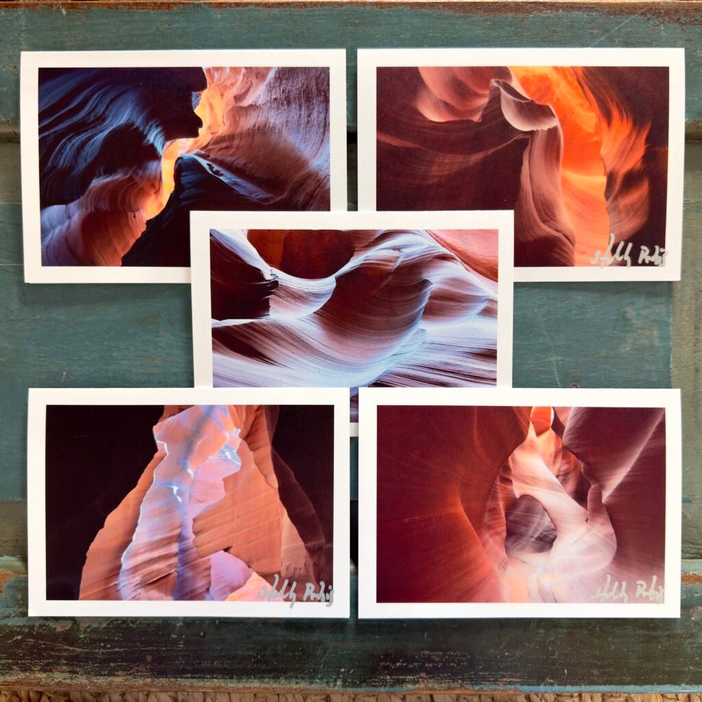 Antelope Canyon Landscapes B (Photo Greeting Cards)