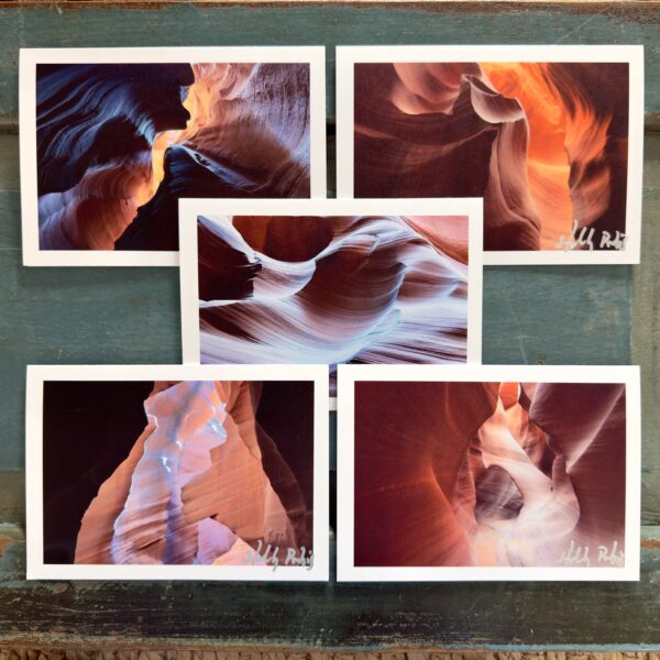 Antelope Canyon Landscapes B (Photo Greeting Cards)