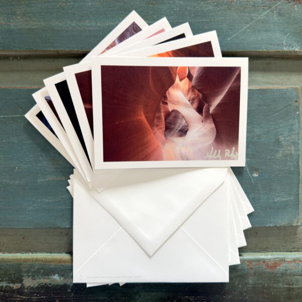 Antelope Canyon Landscapes B (Photo Greeting Cards)