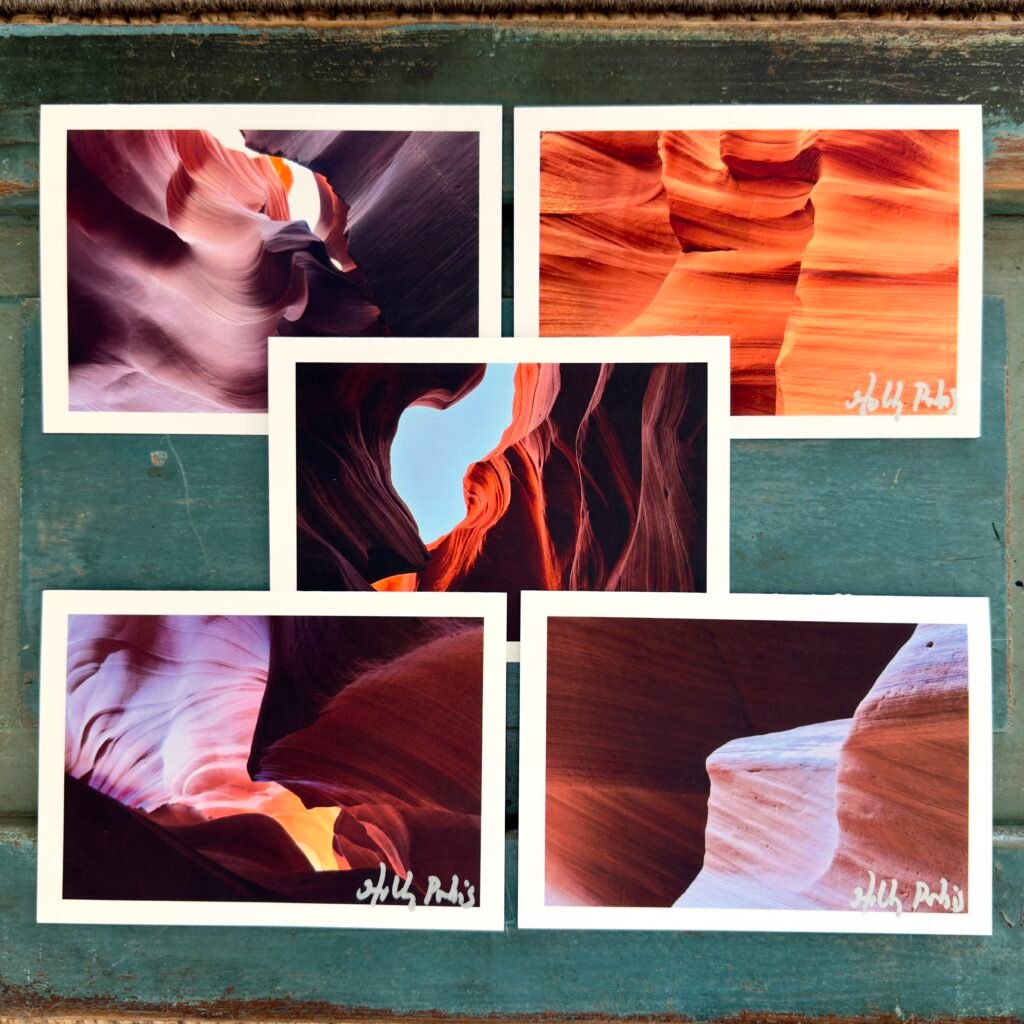 Antelope Canyon Landscapes C (Photo Greeting Cards)