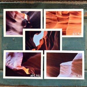 Antelope Canyon Landscapes C (Photo Greeting Cards)