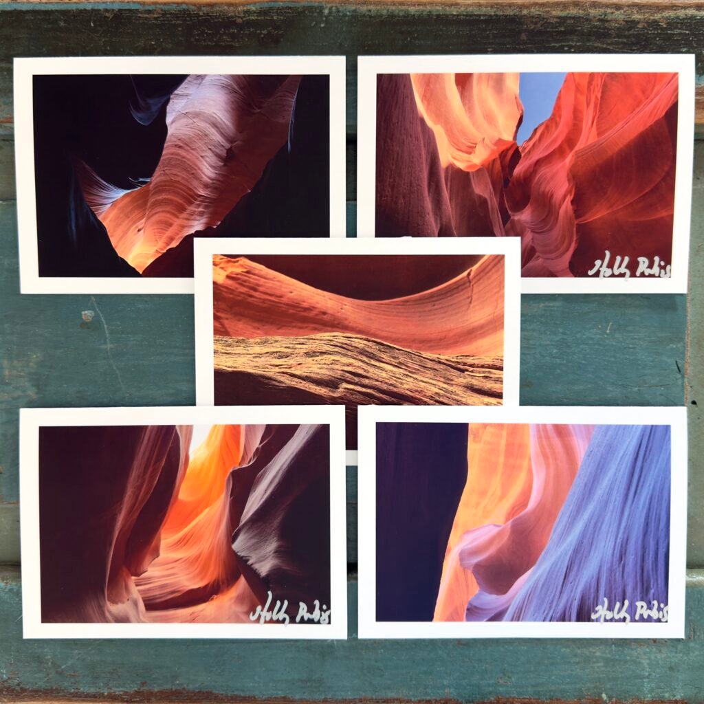 Antelope Canyon Landscapes D (Photo Greeting Cards)
