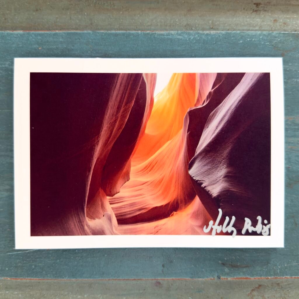 Antelope Canyon Landscapes D (Photo Greeting Cards)