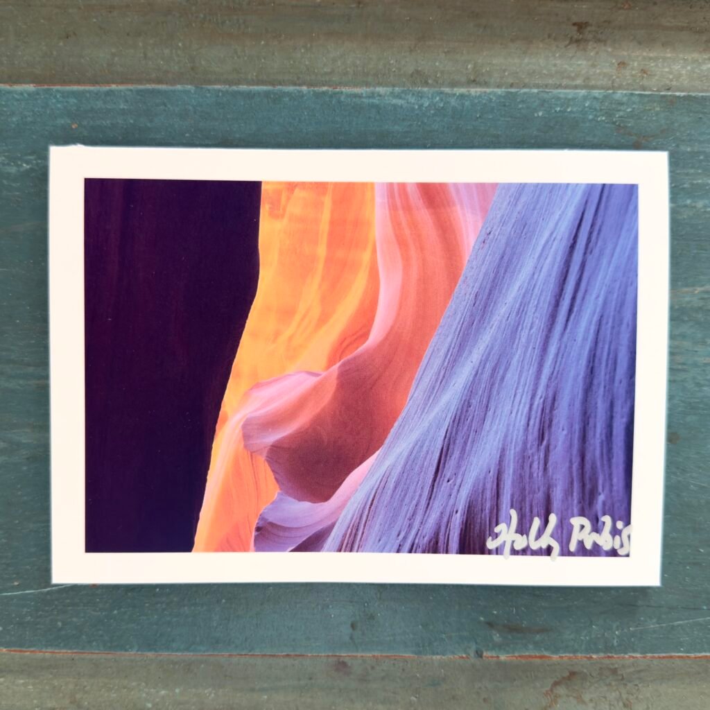Antelope Canyon Landscapes D (Photo Greeting Cards)